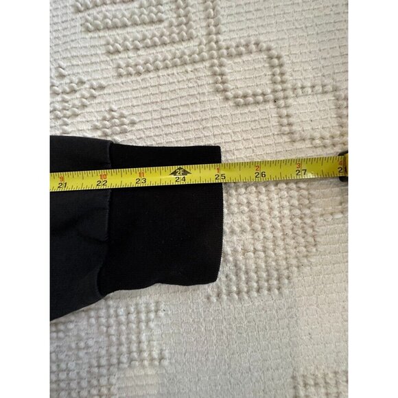 Harry Potter Universal Studios Adult Sweatshirt Sz M Black Crest Coat-of-Arms - Picture 13 of 15